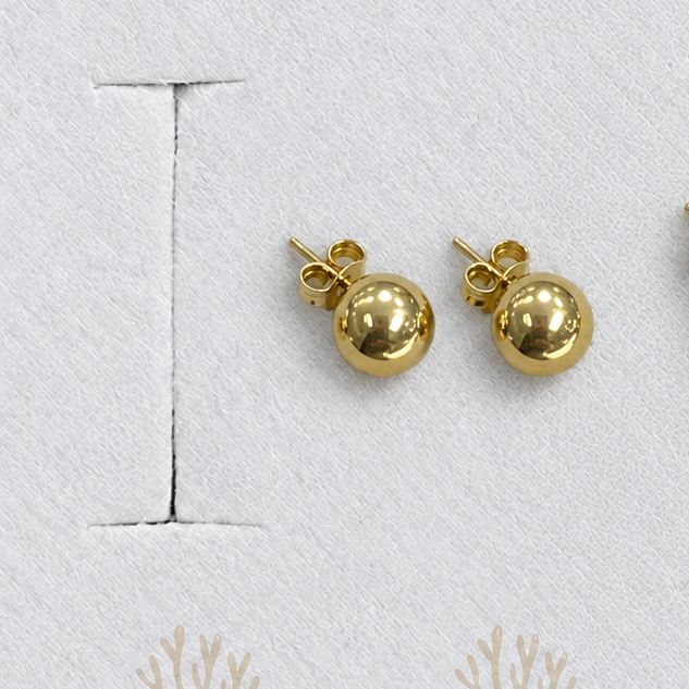 10k gold ball Studs SPO