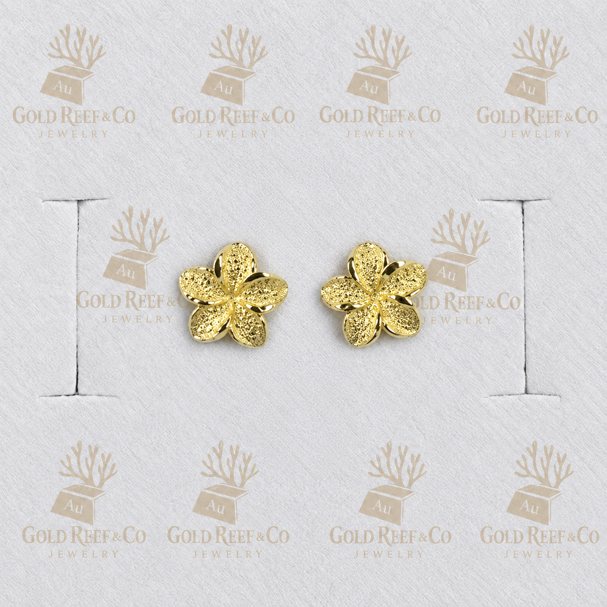10k Gold Flower (s) Studs SPO