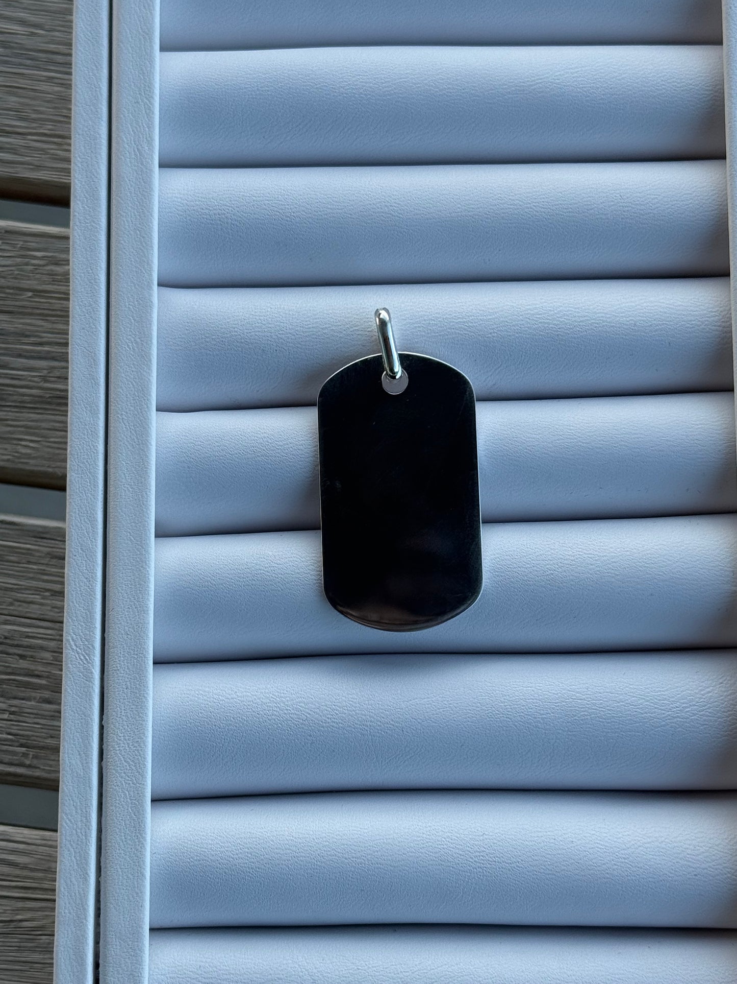 925 40mm Dogtag  Pendant