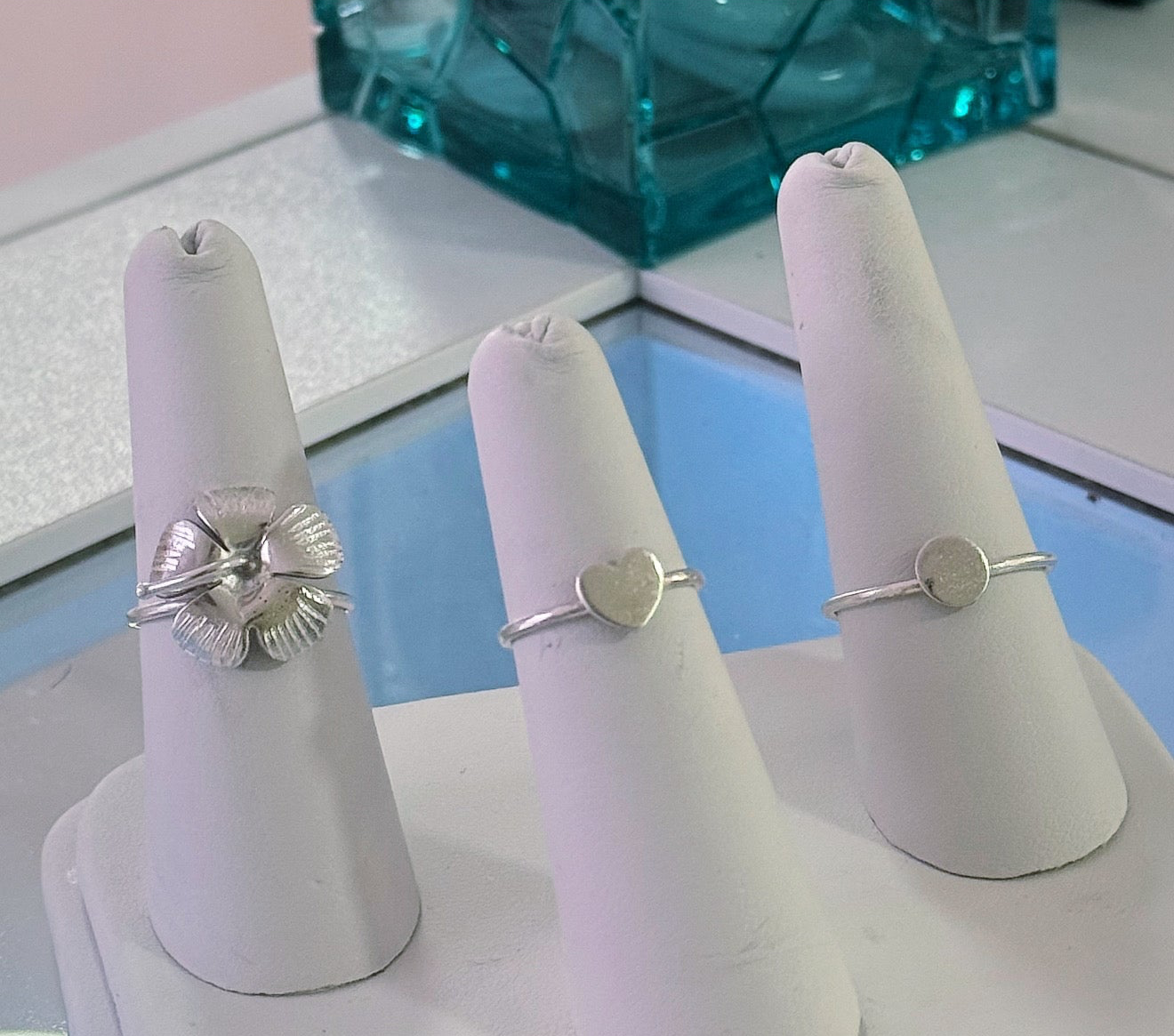 Dainty 925 Silver Rings