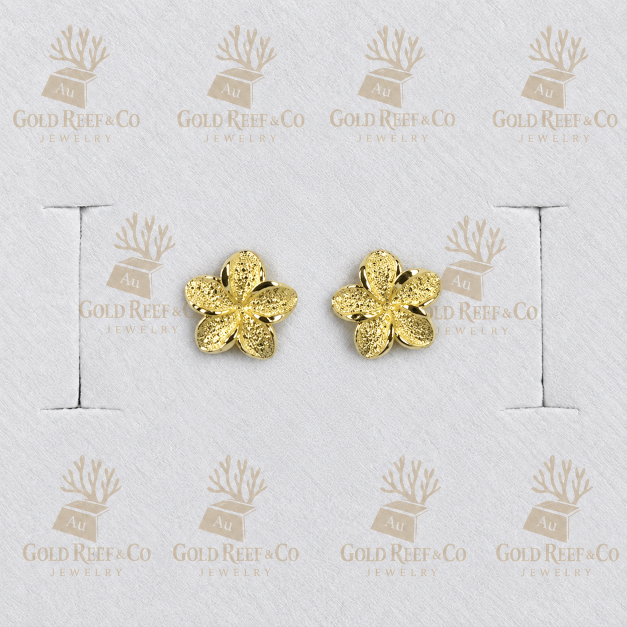 10k Gold Flower (s) Studs SPO