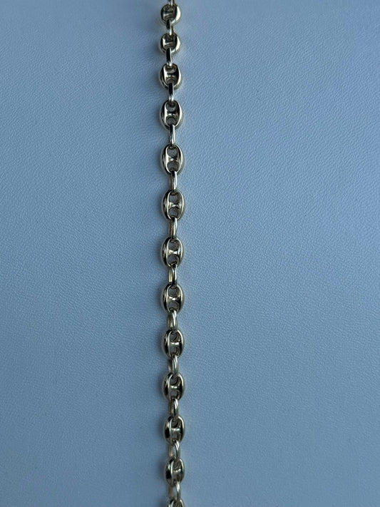 14k Gold Hollow Gucci 5mm Bracelet