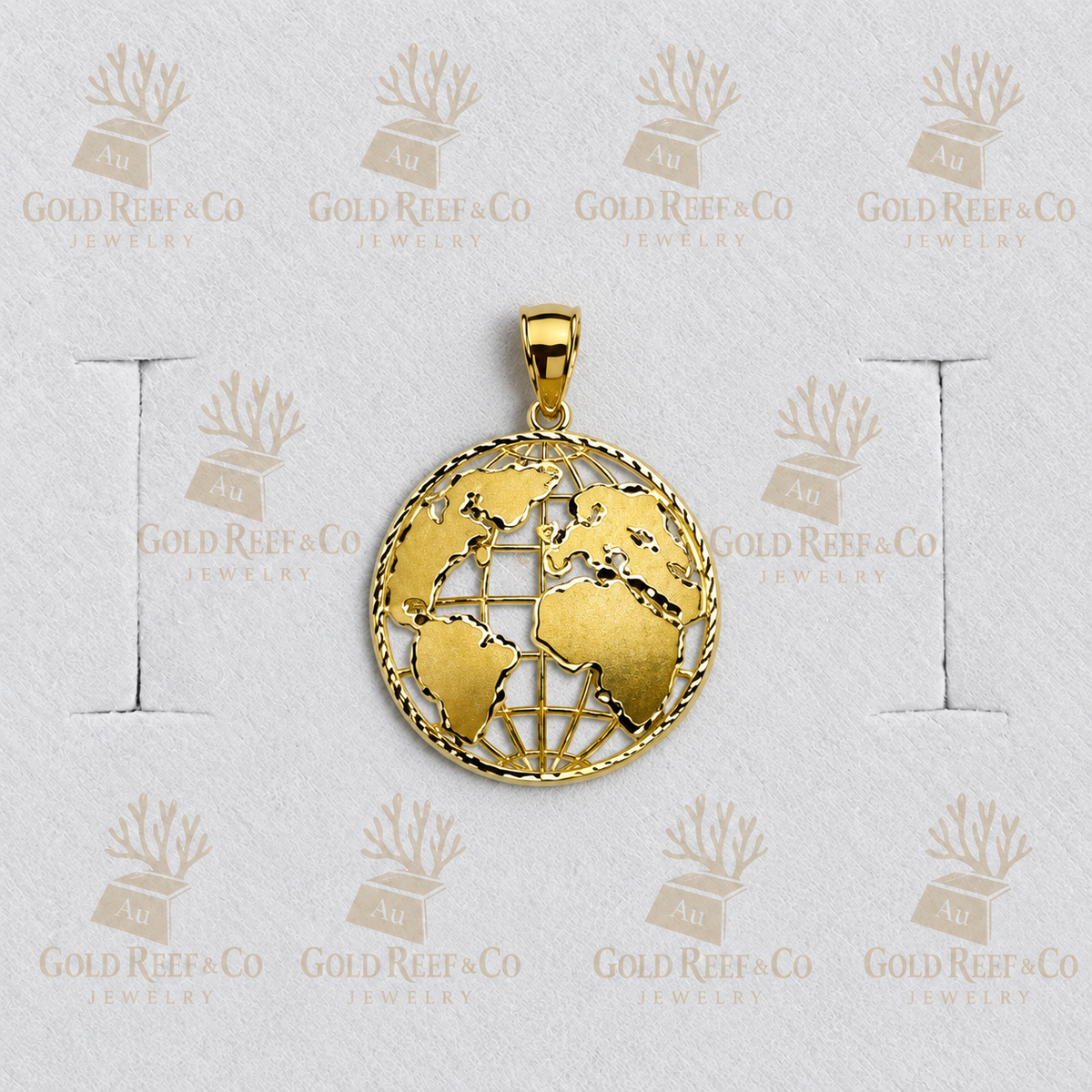 10k Gold World (s) Pendant SPO
