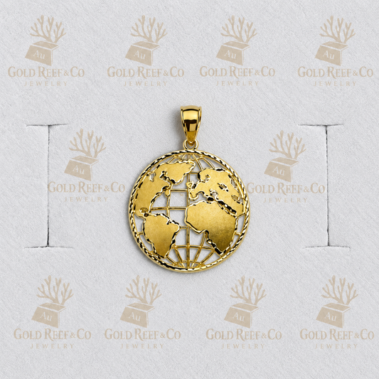 10k Gold World (s) Pendant SPO