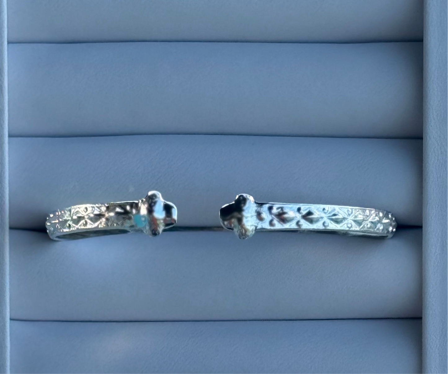 925 Flat Raised end Grc Bracelet