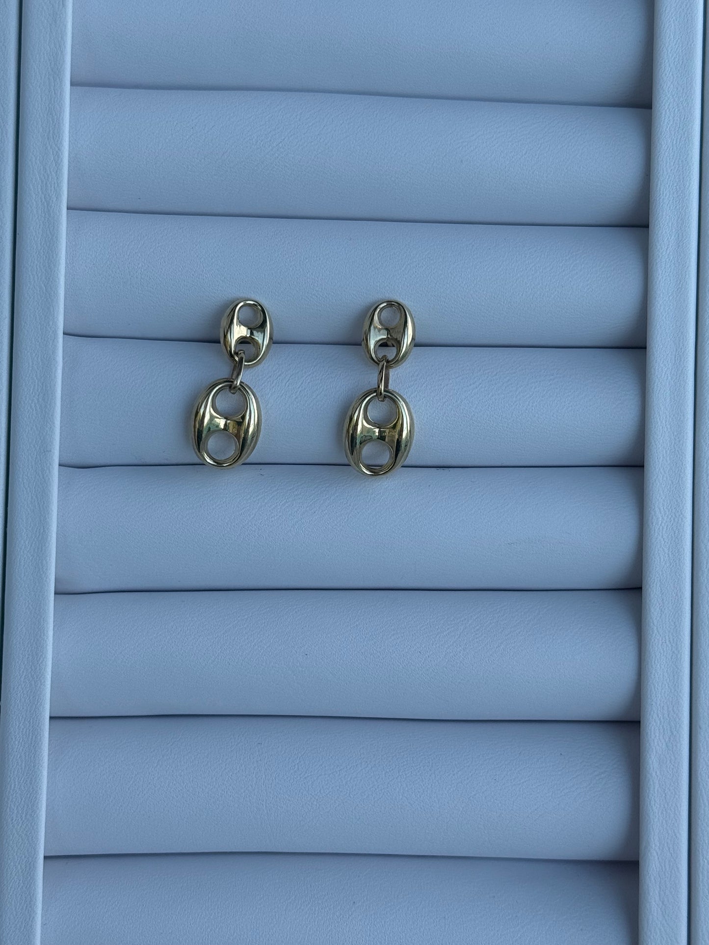 10k Gucci Dangle Studs