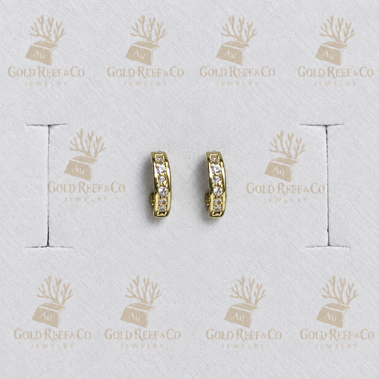 10k gold Baby Huggies Studs SPO