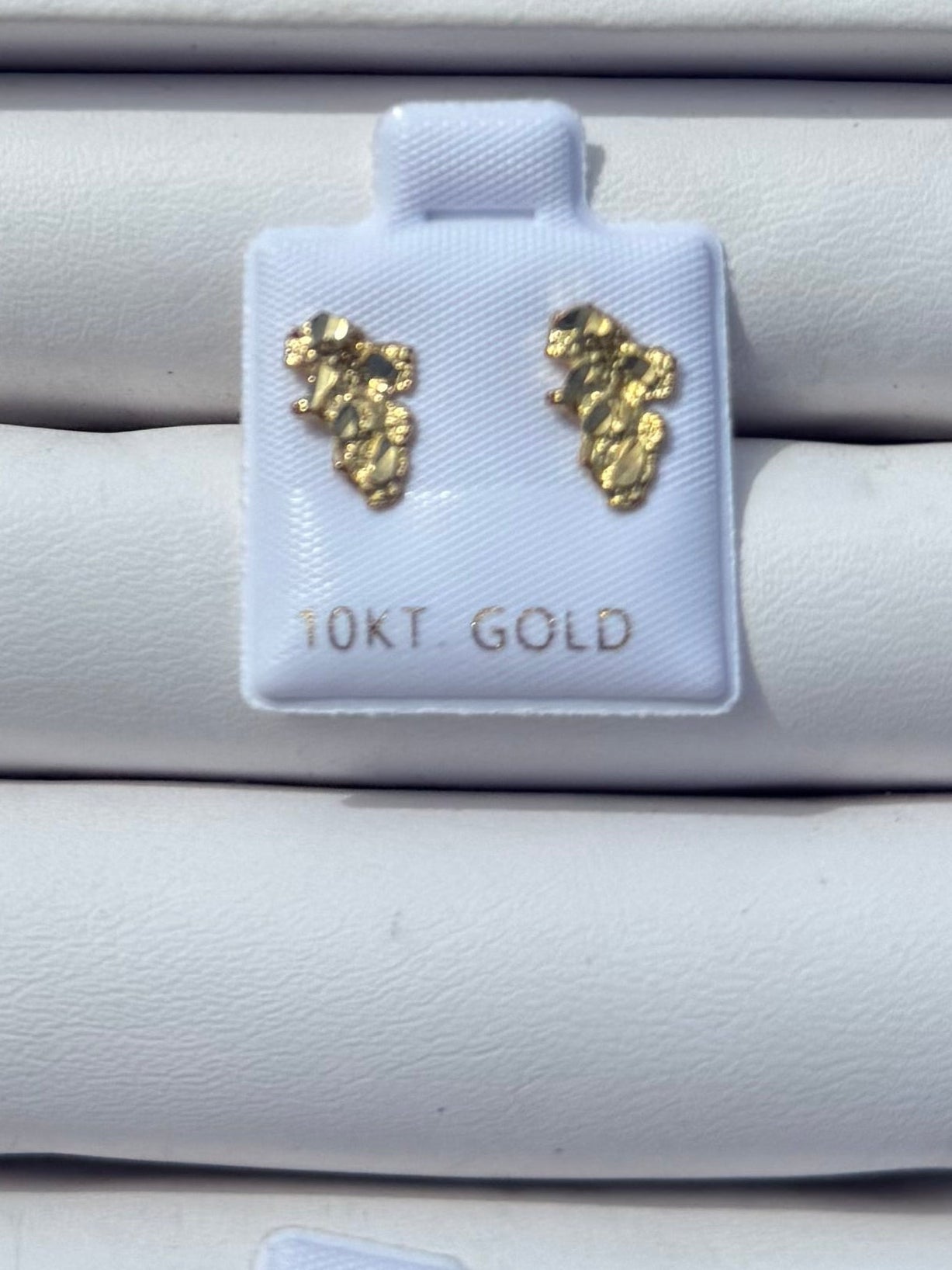 10k africa nugget Studs