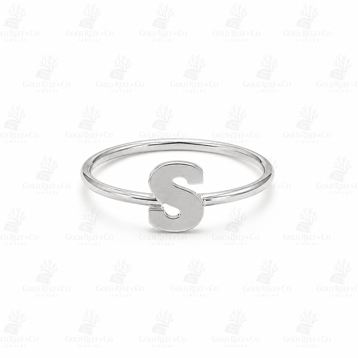 Initial Dainty 925 Silver Rings MTO